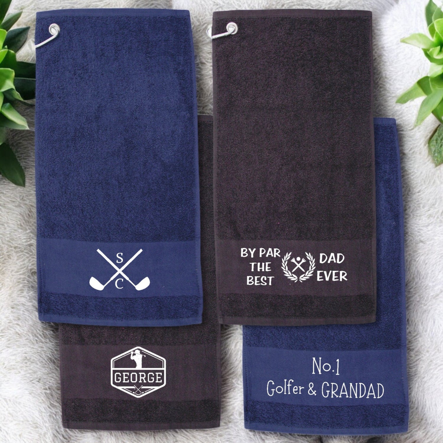 Personalised Golf Towels