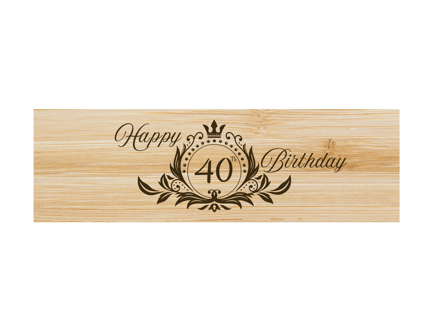 Personalised Engraved Bamboo Wine Box Gift Set | Includes 4 Wine Tools | Milestone Birthday Gift for Him or Her | Any Age