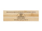 Personalised Engraved Bamboo Wine Box Gift Set | Retirement & Long Service Gift