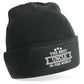 Personalised Best In The World Beanie Hat | Navy, Black & Grey