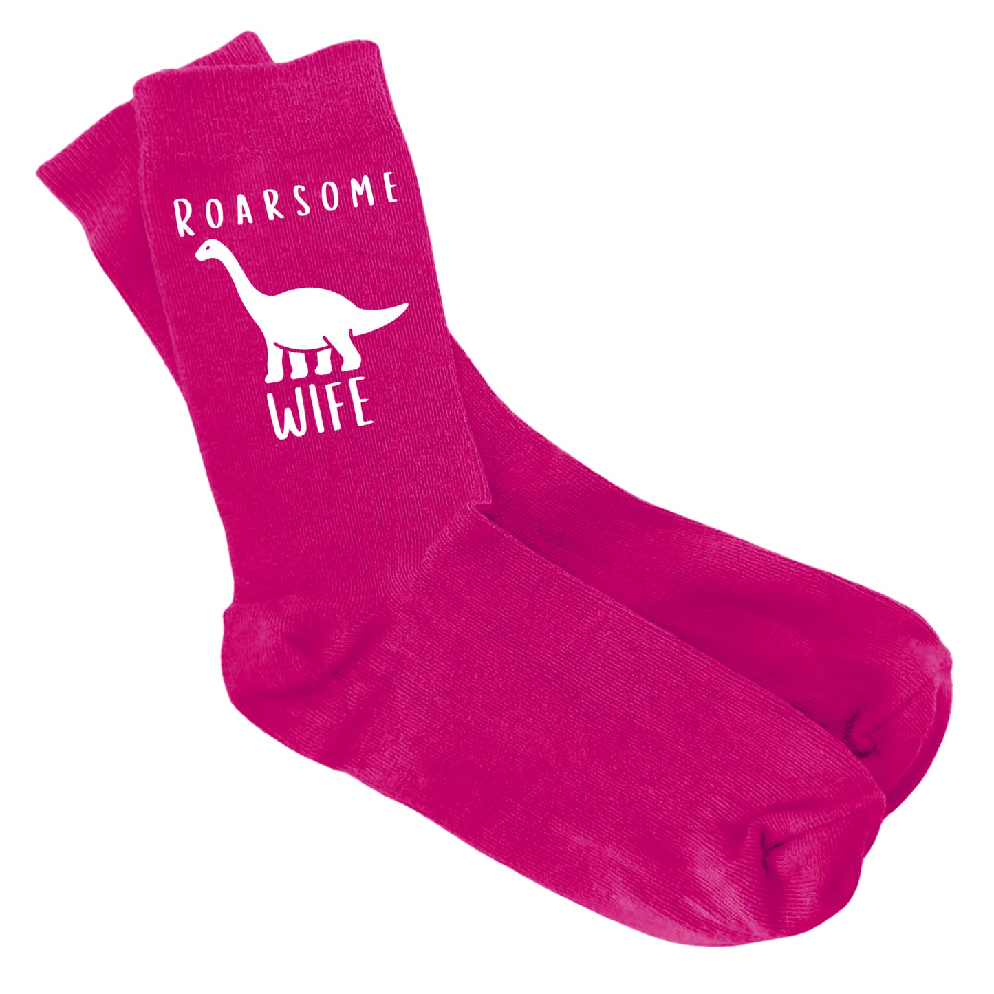 Roarsome Wife - Ladies Socks Size 4-8