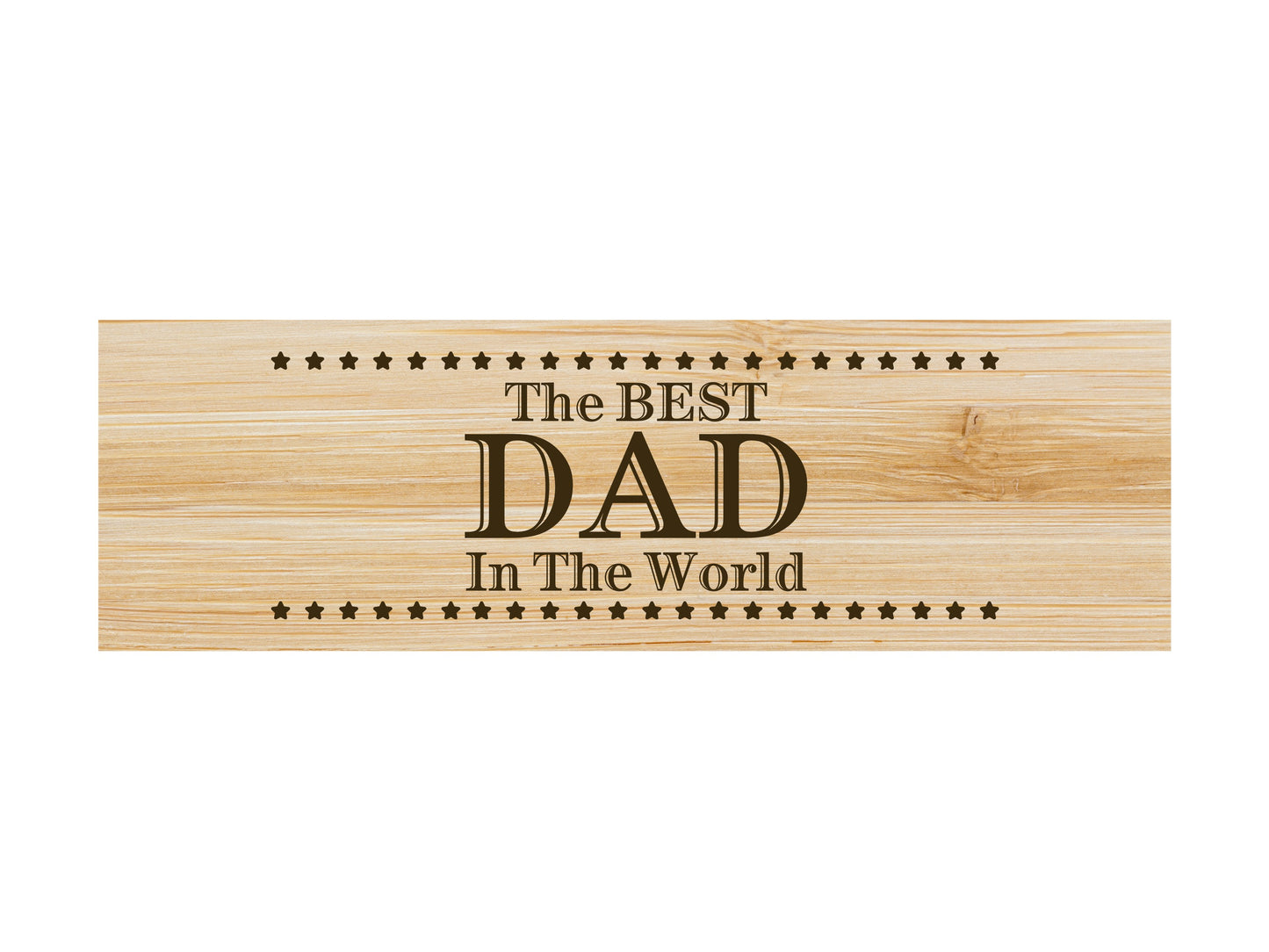 Personalised Engraved Bamboo Wine Box Gift Set | Gift for Dad, Mum, Grandad | Any Family Name