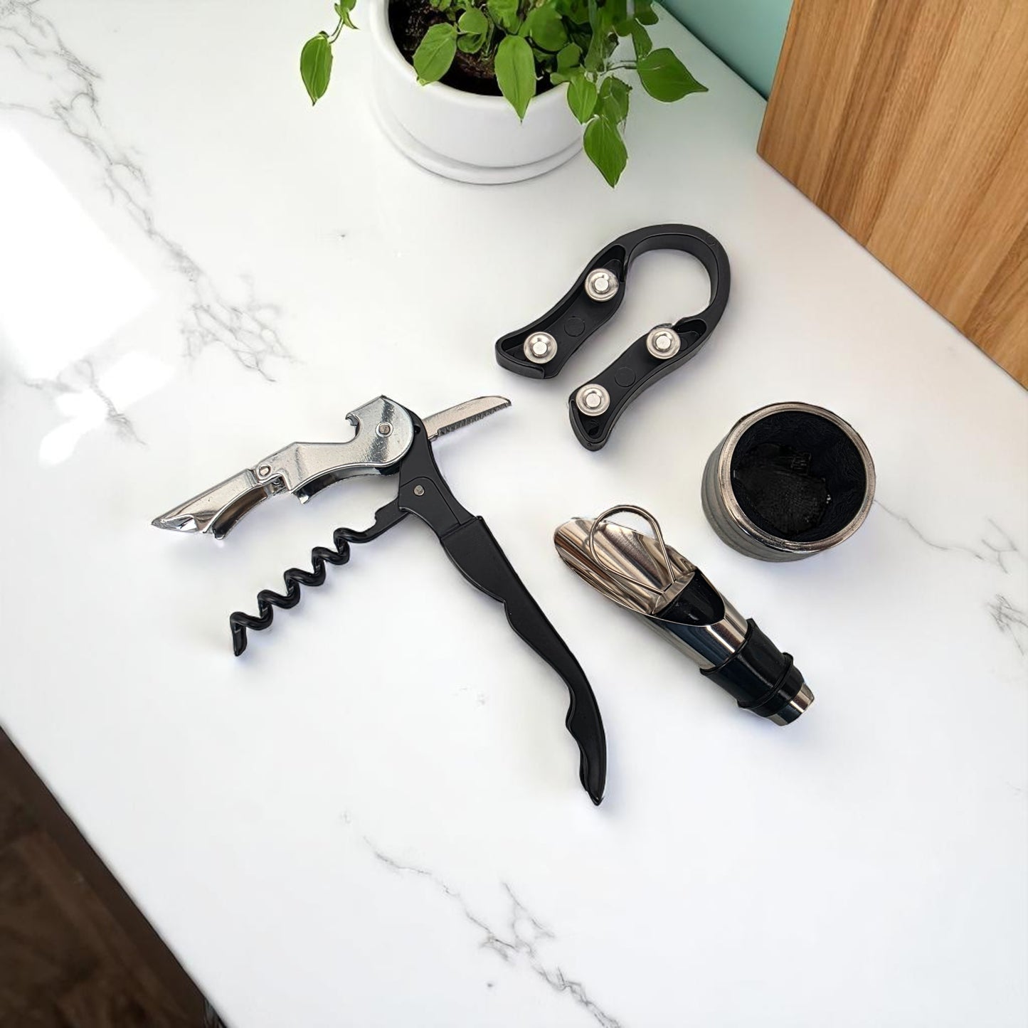 Personalised Engraved Bamboo Wine Box Gift Set | Retirement & Leaving Gift | For Colleague, Boss or Employee