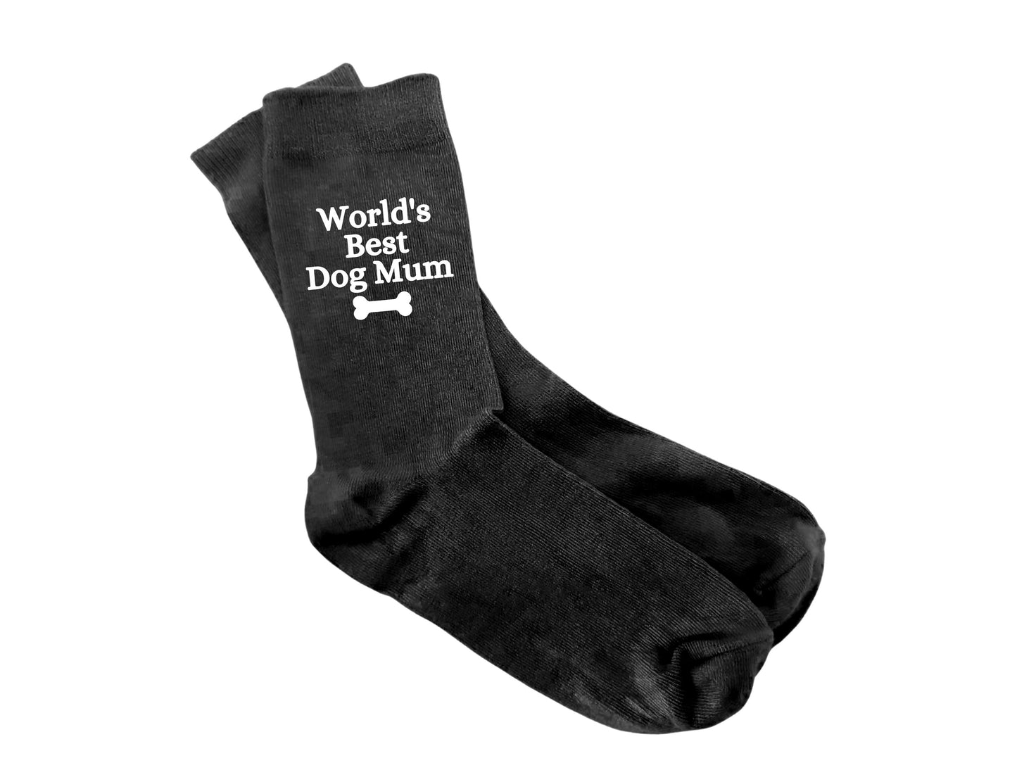 Personalised Women’s Dog Mum Socks – Unique Dog Mum Lover Gift