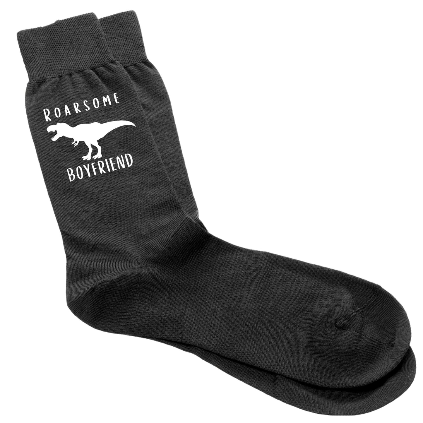 Personalised Men’s Roarsome Dinosaur Socks – For Uncle, Dad, Papa & More
