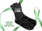 Personalised Men’s "Cancer Sucks” Socks – Charity Ribbon Design (Donation Made To Macmillan) (Copy)
