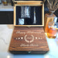 Personalised Engraved Single Whisky Glass Gift Set in Wooden Box | Retirement, Leaving & Long Service Gift | For Colleague, Boss or Employee