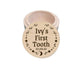 Personalised Wooden Baby First Tooth Box