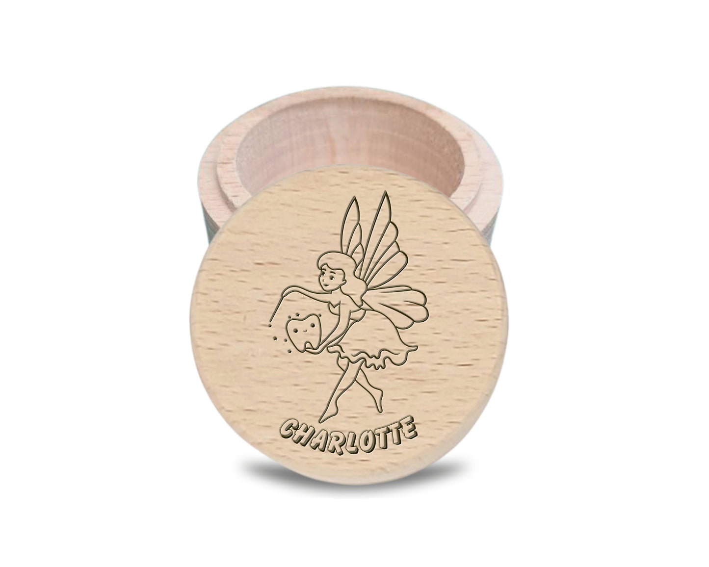 Personalised Wooden Tooth Fairy Box