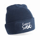 Personalised “Cancer Sucks” Beanie Hat – Charity Ribbon Design (Donation Made To Macmillan)