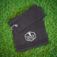 Personalised Name Golf Towel – Golfer Badge Silhouette