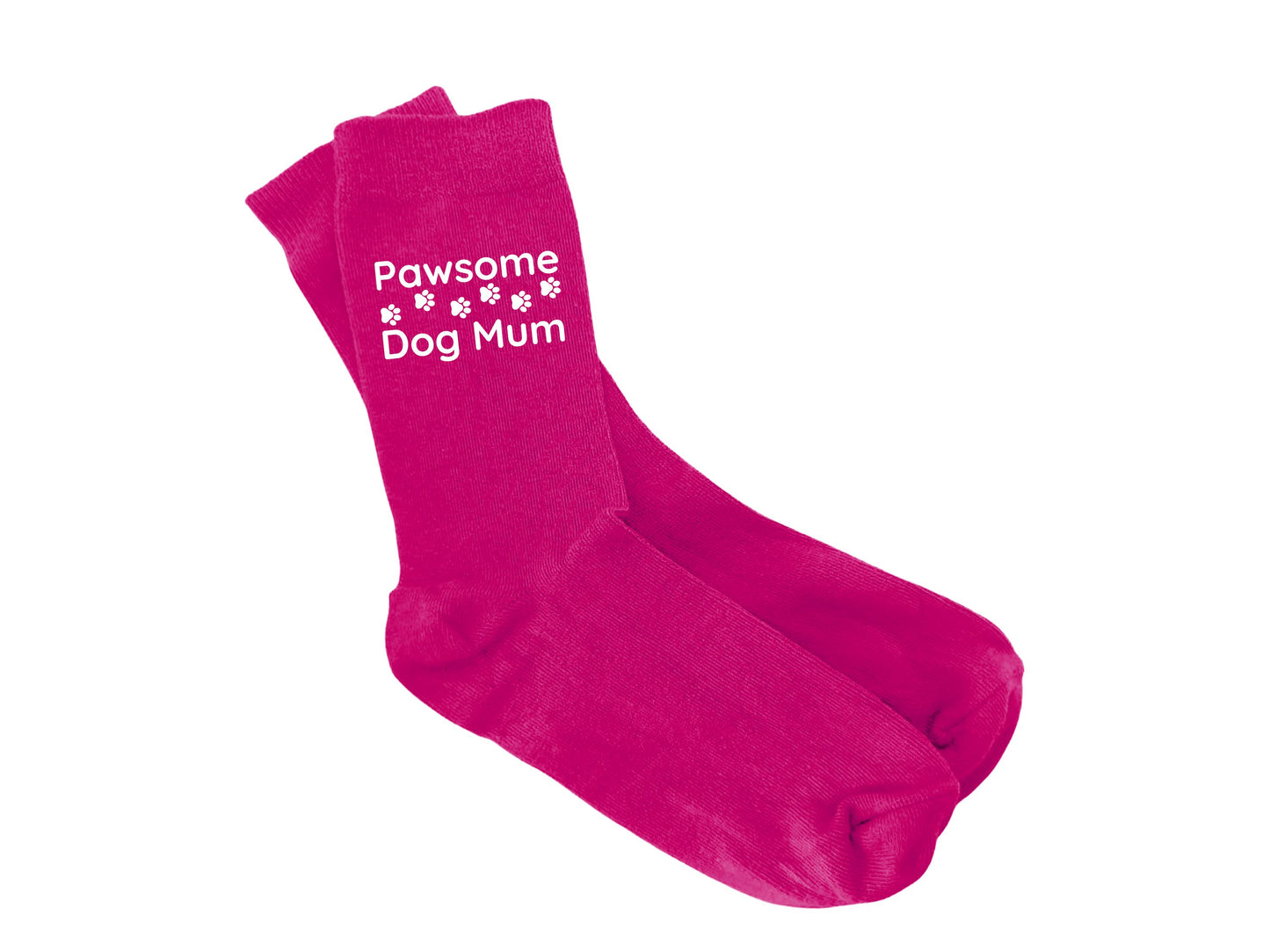 Personalised Women’s Dog Mum Socks – Unique Dog Mum Lover Gift