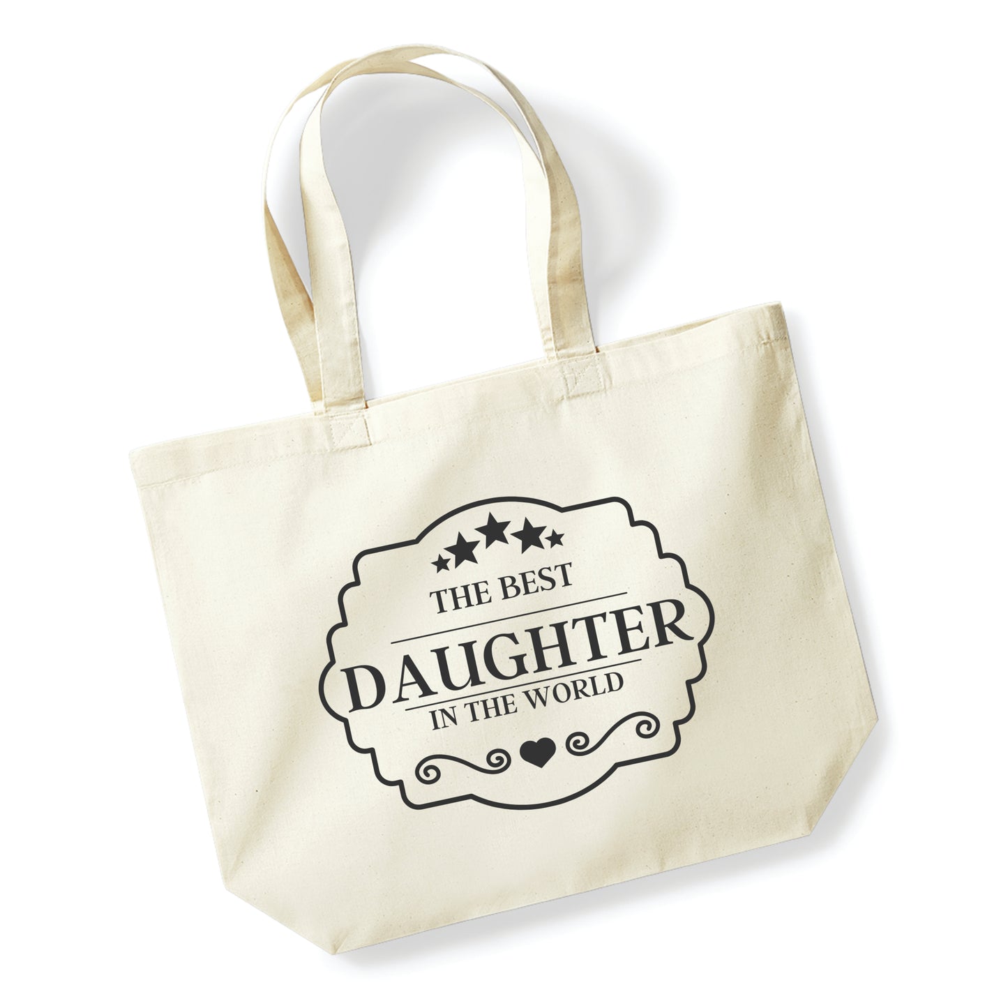 Best In the World Tote Bag, Birthday Christmas Gift Present Idea For Her Women Reusable Shopping Bag - More Options Available