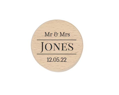 Personalised Wedding Ring Box