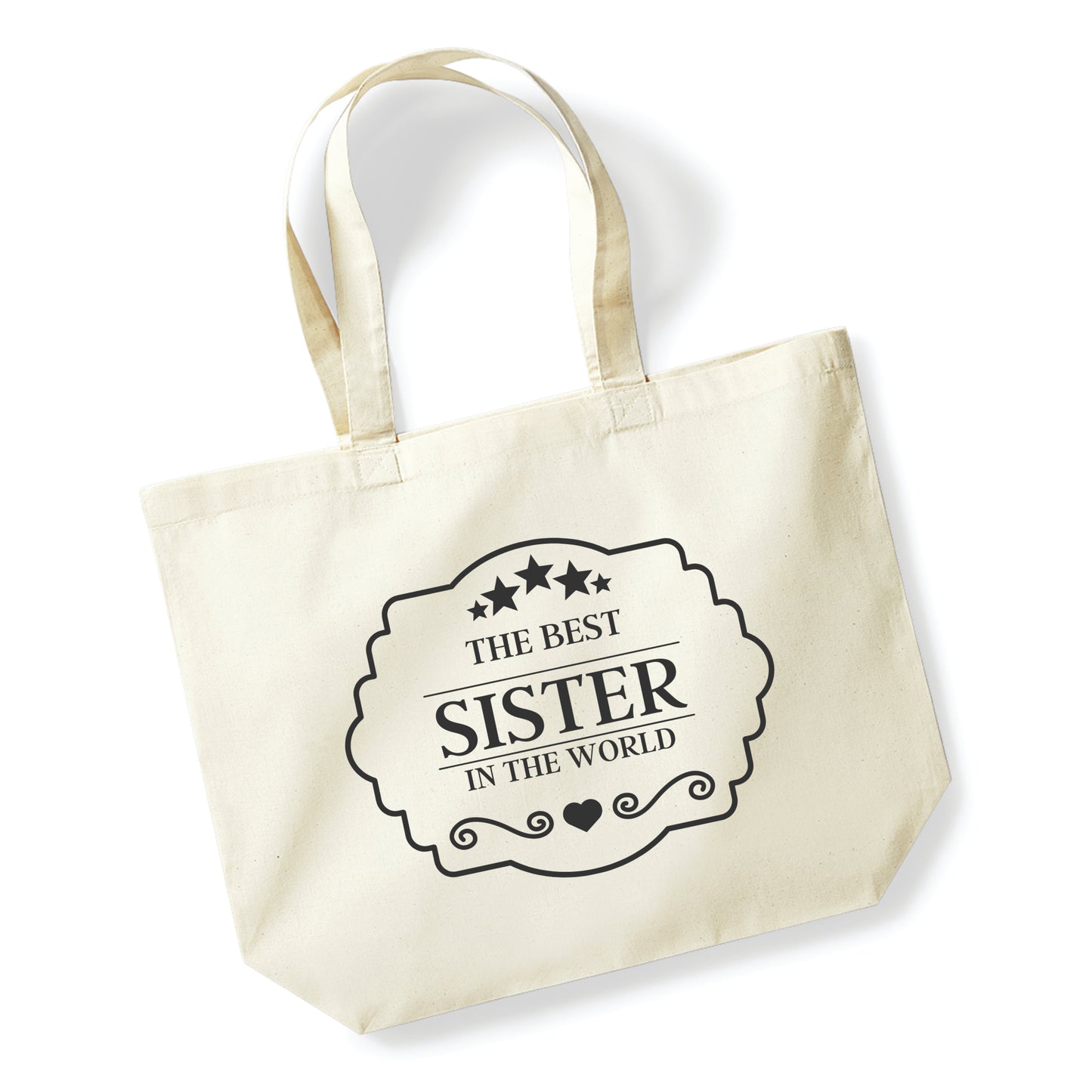 Best In the World Tote Bag, Birthday Christmas Gift Present Idea For Her Women Reusable Shopping Bag - More Options Available