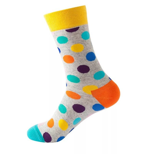 Polka Dot Fun Socks - Men/Women Unisex Socks UK Size 5-11