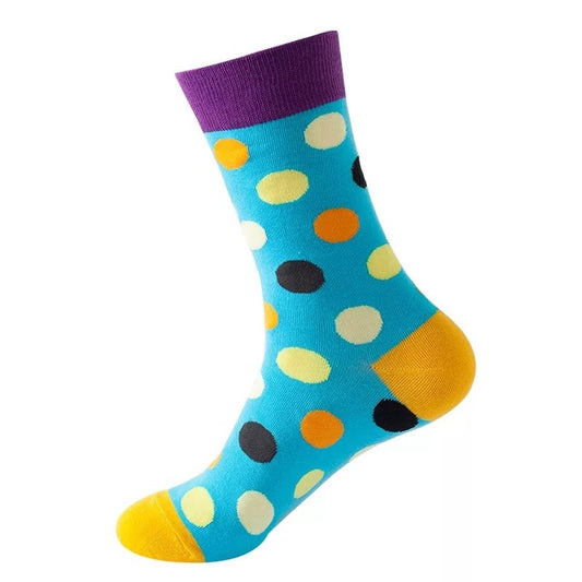 Polka Dot Fun Socks - Men/Women Unisex Socks UK Size 5-11