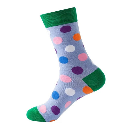 Polka Dot Fun Socks - Men/Women Unisex Socks UK Size 5-11