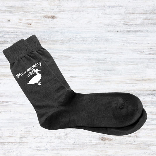 How Ducking Old - Men's Socks Size 6-12