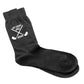 My Lucky Golf Socks - Mens Black Socks Size 6-12