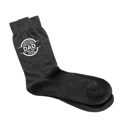 Greatest Dad Ever - Men's Socks Size 6-12