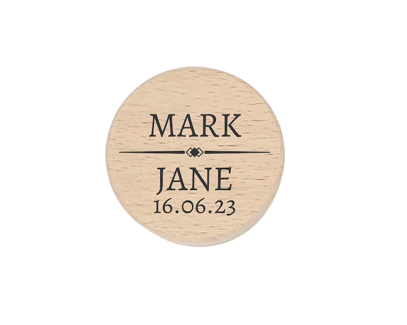 Personalised Wedding Ring Box