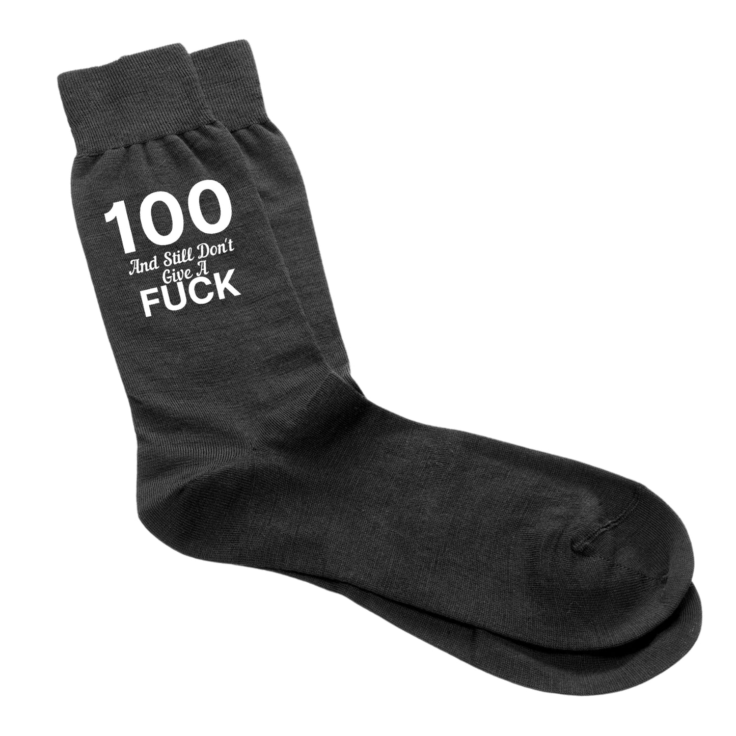 100 And Still Don't Give A Fuck - Men's Socks Size 6-12