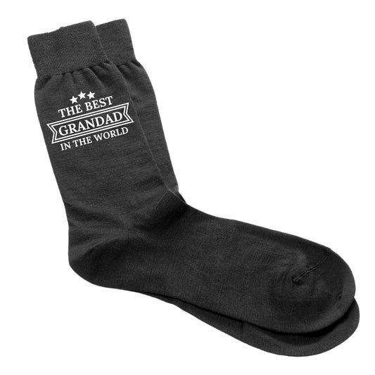 The Best Grandad In the World - Men's Socks Size 6-12