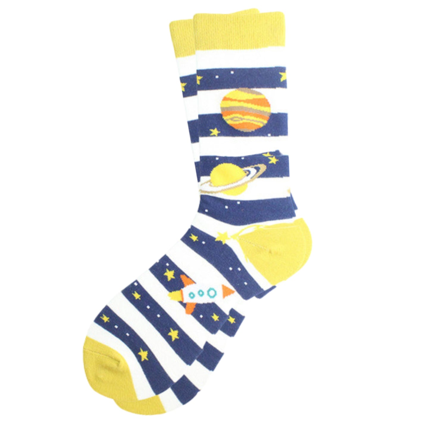 Planet Space Fun Socks - Men/Women Unisex Socks UK Size 5-11